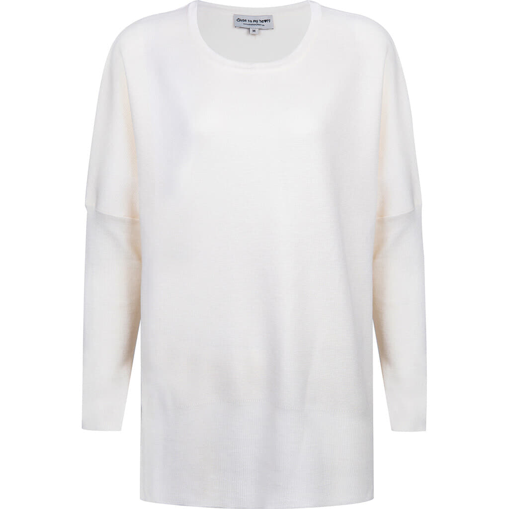 Close to my heart. Bonnie sweater offwhite