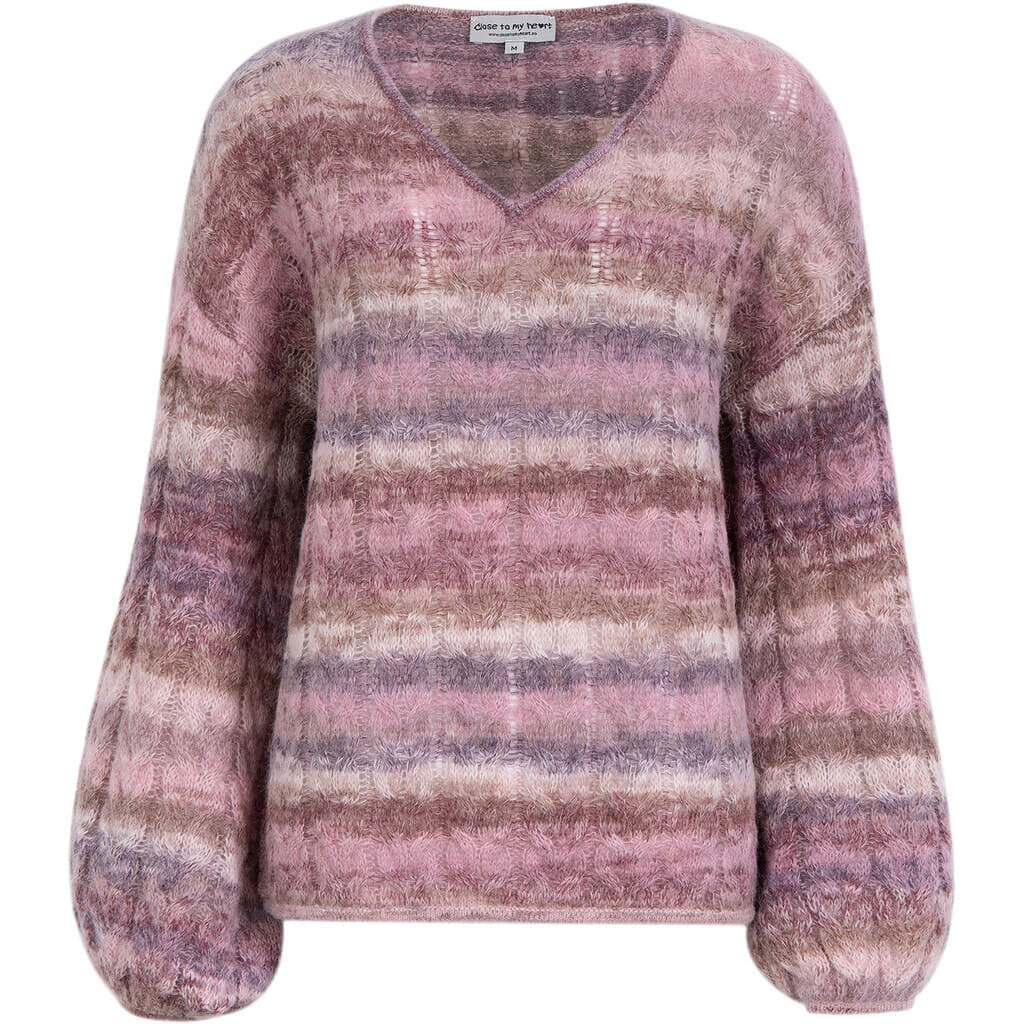 Close to my heart. Darling sweater. Rose